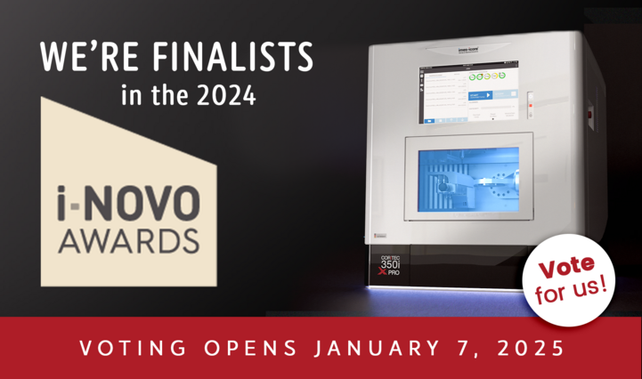 imes-icore is nominated for the i-NOVO Award with CORiTEC 350i X PRO