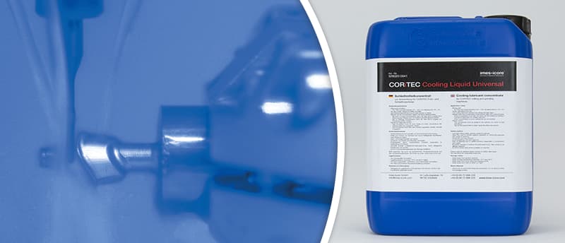 CORiTEC cooling lubricant canister with milling process